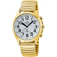 Master Time MTLA-10943-12Z Damenfunkuhr Goldfarben mit Zugband