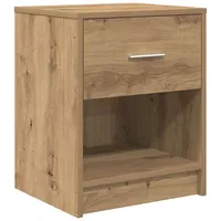 VidaXL Nachttisch mit Schublade Artisan-Eiche 40x34x50 cm