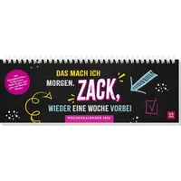 Groh Verlag Tischkalender 2026 quer: Das mach ich morgen.