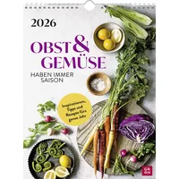 Groh Verlag Wochenkalender 2026: Obst und Gemüse haben immer