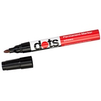 Dots Permanentmarker schwarz 1,5 - 3,0 mm, 1 St.