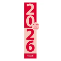 Korsch Verlag Streifenplaner Mini Rot 2026