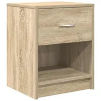 VidaXL Nachttisch mit Schublade Sonoma-Eiche 40x34x50 cm