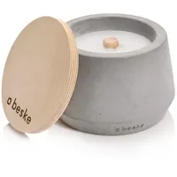 Beske Betonfeuer® Steller - 14cm Tischfeuer Garten-Fackel Outdoor-Kerze mit