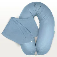 Sei Design Stillkissenbezug Musselin Bezug aus 100% Baumwolle [
