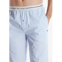 Tom Tailor Pyjamahose Dakota (1-tlg) mit elastischer Taille blau