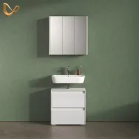 Livinity® Savuto 2-tlg. Weiß Hochglanz