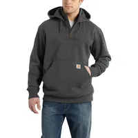 CARHARTT Heavyweight Quarter-Zip Sweatshirt in grau XL