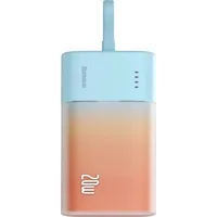 Baseus Powerbank mit integriertem iPhone-Kabel 5200mAh 20W + USB-C