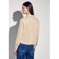 STREET ONE Langarmbluse beige 42 EU