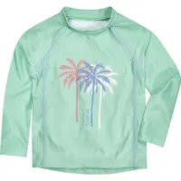 Playshoes UV-Schutz Bade Shirt Unisex Kinder Schwimmshirt Badebekleidung, Palmen