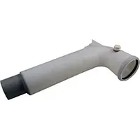 WOLF-Garten Abgasleitung waagerecht DN80 aus PPS für TGK