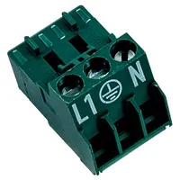 WOLF-Garten Wolf Stecker 3-polig RAST 5 274741899 in MOOSGRÜN