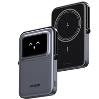 UGREEN Uno 5000mAh Magnetisches Wireless Powerbank, Grau