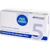 Aktivmed PENNADEL Universal 5 Kanülen 0,23x5 mm 32 G