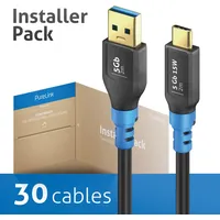 PureLink FlexInstall USB-C auf USB-A Kabel USB 3.0 5Gbps