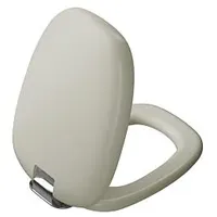 Vitra Plural WC-Sitz 126-420-009 36,4x47,6x5cm, mit Absenkautomatik, Schnellverschluss, taupe