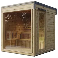 Wolff Finnhaus Saunahaus Sirja 2323/3323 naturbelassen 229 x 229