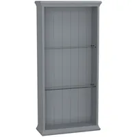 Vitra Valarte Wandregal 62253 53,5x20x113,5cm, wandhängend, Korpus grau matt