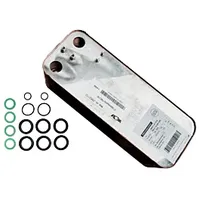 WOLF-Garten Wärmetauscher 2982170 inkl. Dichtungen für FWS-2-80