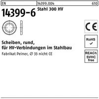 Peiner Umformtechnik EN 14399 -6 Stahl 30 Scheiben -P-