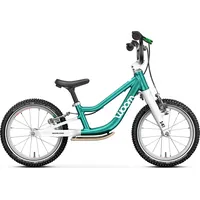Woom GO 1 Plus 14 Zoll metallic turquoise