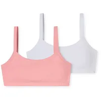 SCHIESSER Mädchen 2 Pack Unterwäsche Bustier-Fresh Vibe-Größe 140 bis