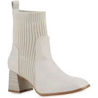 VAN HILL Damen Leicht Gefütterte Schlupfstiefeletten Stiefeletten Schuhe 839825,