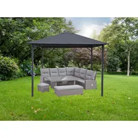 Konifera Pavillon »Kreta«, in BxT: 300x300 cm oder 400x300