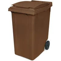 BRB-Lagertechnik 360 Liter DIN Mülltonne, HxBxT 1090x620x860 mm, Gewicht