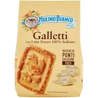 Barilla Mulino Bianco Kekse Frollini Galletti mit frischer Milch,