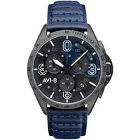 Avi-8 AV-4077-04 Herrenuhr P-51 Mustang Chronograph 43mm 4ATM