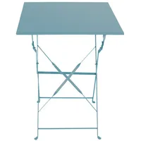 Mojawo Mojawo, - Bistrotisch Klapptisch Campingtisch Campingtisch Metall Türkis