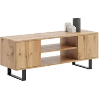 Raumhirsch furniture Lowboard, Eiche, Holzwerkstoff, 40x49x155 cm, Wohnzimmer, Wohnwände,