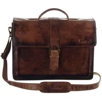 GREENLAND Nature Aktentasche MASCU & LINE Briefcase Brown