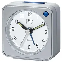 FILIUS ZEITDESIGN Quarzwecker, Reisewecker, Schlafzimmer, Snooze, Beleuchtung, schleichende Sekunde,