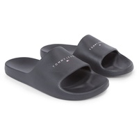 Tommy Jeans Pantolette »TJW PRINTED PU POOL SLIDE«, Plateau,