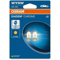Osram DIADEM® Chrome, WY5W, Double Blister (2 lamps)