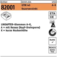 Lindapter GT A KM 24 feuerverzinkt, kurz * S