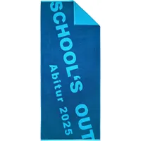 Dyckhoff ABI 2025 Strandtuch 75 x 180 cm blau