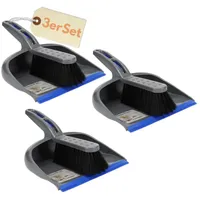 GarPet Besen GarPet 3er Set Grau