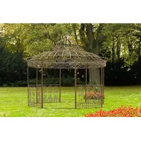 CLP Luxus Pavillon Romantik V2 rund 350 cm antik