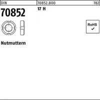 Industrial Quality Supplies DIN 70852 Nutmutter 17 H M