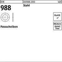 Industrial Quality Supplies DIN 988 Stahl 90 x 110