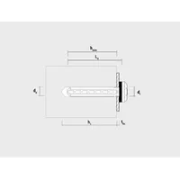 CELO Befestigungssysteme CELO Universal Spreiznagel USN 40 Kupferbraun
