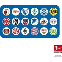 Scout Klettie Schulranzen-Zubehör Clublogos Set 18-teilig Saison 2024 /