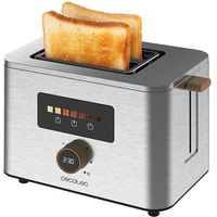 Cecotec Vertikaler Toaster mit 2 Kurzschlitzen Touch&Toast Double, 950