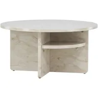 Livetastic Couchtisch Ålesund ca. 85x85x42 cm Beige