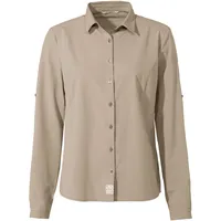Vaude Rosemoor IV Bluse (Größe M, beige)