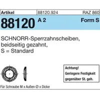 SCHNORR Scheiben Federstahl S 16 K